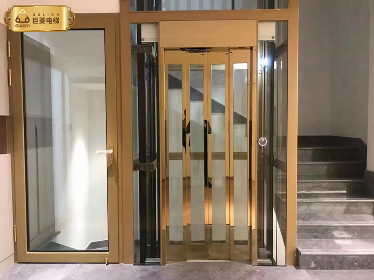 上海巨菱家用观光电梯